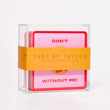 Load image into Gallery viewer, Snarky Red (set of 4) Coasters