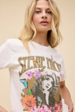 Load image into Gallery viewer, Stevie Nicks Flower Collage Tour Tee in Vintage White