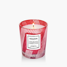 Load image into Gallery viewer, Crushed Candy Cane 6.5oz Classic Candle