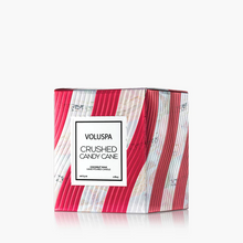 Load image into Gallery viewer, Crushed Candy Cane 6.5oz Classic Candle