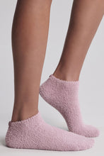 Load image into Gallery viewer, CozyChic Heathered Stripe Ankle Sock Set in Teaberry Multi
