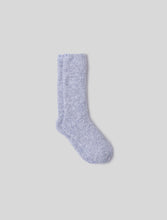 Load image into Gallery viewer, CozyChic Heathered Socks in Snow Drop