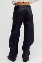 Load image into Gallery viewer, We The Free Fable Coated Twisted Seam Jean in Matte Black Finish