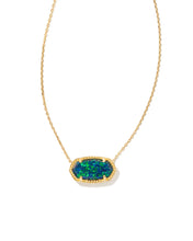 Load image into Gallery viewer, Kendra Scott Elisa Gold Pendant Necklace in Opal