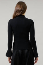 Load image into Gallery viewer, Malvern Bay Mock Neck Sweater in Black
