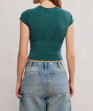 Load image into Gallery viewer, Protagonist Cropped Tee in Rainforest
