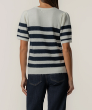 Load image into Gallery viewer, Monika Stripe Sweater in Cream/Navy
