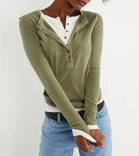 Load image into Gallery viewer, Jamie Henley Long Sleeve in Capulet Olive
