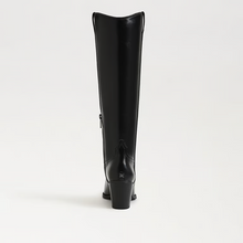 Load image into Gallery viewer, Wyatt Knee High Boot in Black Leather
