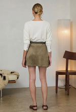 Load image into Gallery viewer, Casual V-Neck Sweater in Ivory
