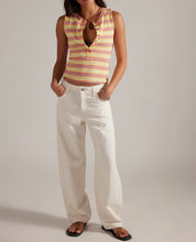 Load image into Gallery viewer, Jamie Henley Striped Tank Top in Butter Yellow Combo
