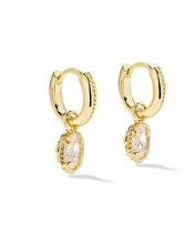 Load image into Gallery viewer, Kendra Scott Mini Ellie Luxe Huggie Earrings in Gold
