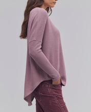 Load image into Gallery viewer, Latte Blues Solid Thermal Top in Winter Tulip

