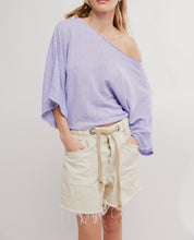 Load image into Gallery viewer, Amber Breeze Sweater in Violet Tune
