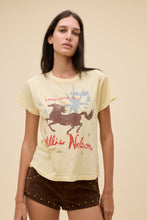 Load image into Gallery viewer, Willie Nelson Horse Called Music Solo Tee in Sheer Yellow

