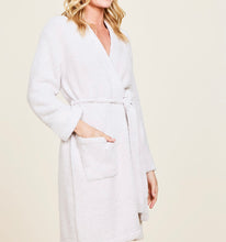 Load image into Gallery viewer, CozyChic Solid Robe in Stone
