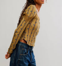 Load image into Gallery viewer, Let’s Party Printed Cardi in Beehive Combo
