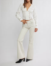 Load image into Gallery viewer, Frankie Corset Top in Clean Ivory
