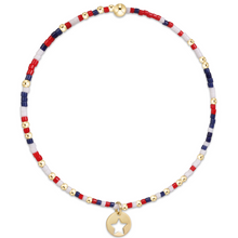 Load image into Gallery viewer, Hope Unwritten Bracelet - Firecracker - Small Star Gold Disc
