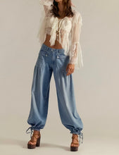 Load image into Gallery viewer, We The Free Lotus Jean in Bijou Blue
