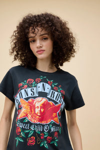 Guns N’ Roses Sweet Child O’ Mine Tour Tee in Vintage Black