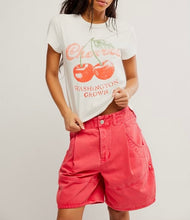 Load image into Gallery viewer, Nova Graphic Tee in Cherry Combo
