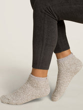 Load image into Gallery viewer, CozyChic 2 Pair Tennis Sock Set in Oyster Multi

