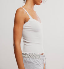 Load image into Gallery viewer, Spring Fever Cami in White Alyssum
