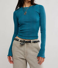 Load image into Gallery viewer, We The Free Easy Does It Tee in Still Sea
