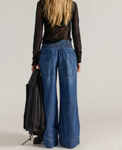 Load image into Gallery viewer, Breezy Denim Pull-On Jeans in Cobalt
