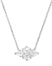 Load image into Gallery viewer, Kendra Scott Abbie Silver Pendant Necklace in Neutral Mix
