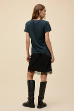 Load image into Gallery viewer, Willie Nelson Texas Stripes Tour Tee in Vintage Black
