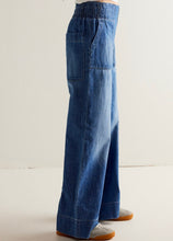 Load image into Gallery viewer, Breezy Denim Pull-On Jeans in Cobalt

