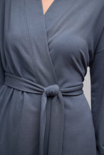 Load image into Gallery viewer, Brushed Luxe Lounge Robe in Slate Blue
