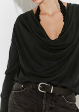 Load image into Gallery viewer, Jane Long Sleeve Top in Black
