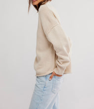 Load image into Gallery viewer, Torres Roll Neck Sweater in Sugar Swizzle
