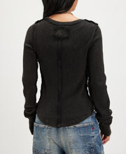 Load image into Gallery viewer, We The Free Lucky Locket Tee in Washed Black Combo
