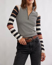 Load image into Gallery viewer, We The Free Avery Zip Up in Black Combo
