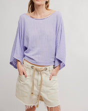Load image into Gallery viewer, Amber Breeze Sweater in Violet Tune
