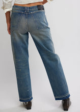 Load image into Gallery viewer, Up All Hours Slim Jean in Blue Delphinium
