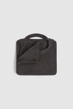 Load image into Gallery viewer, CozyChic Rib Travel Blanket in Carbon
