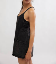 Load image into Gallery viewer, Hot Shot Mini Dress in Black
