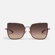 Load image into Gallery viewer, Big Debut in Chocolate Frame / Dark Fawn Lens
