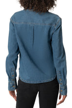 Load image into Gallery viewer, Iris Pullover Denim Top in Ease
