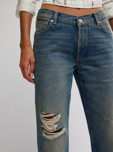 Load image into Gallery viewer, Up All Hours Slim Jean in Blue Delphinium
