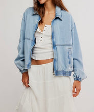 Load image into Gallery viewer, Birdie Denim Jacket in Mockingbird
