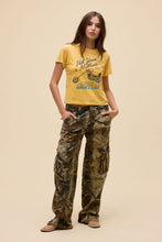 Load image into Gallery viewer, Not Your Mother’s Choppers Burnout Vintage Tee in Yellow Honey
