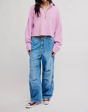 Load image into Gallery viewer, Celeste Quarterzip in Hummingbird Pink
