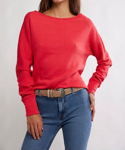 Jess Long Sleeve in Salsa