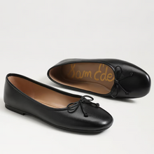 Load image into Gallery viewer, Alie Ballet Flat in Black Leather
